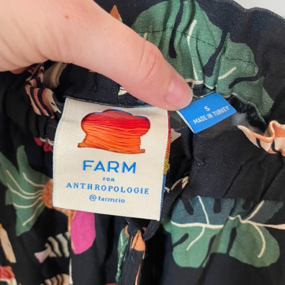 Farm Rio Fish Pants, Size S - Picture 4 of 5